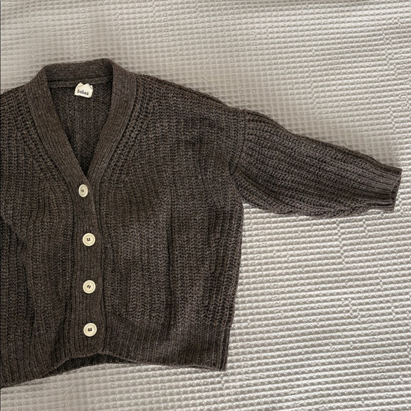 cardigan no19 oak Babaa - Picture 2 of 6